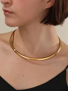 Minimalist Solid Choker for Women - Fashion Accessory