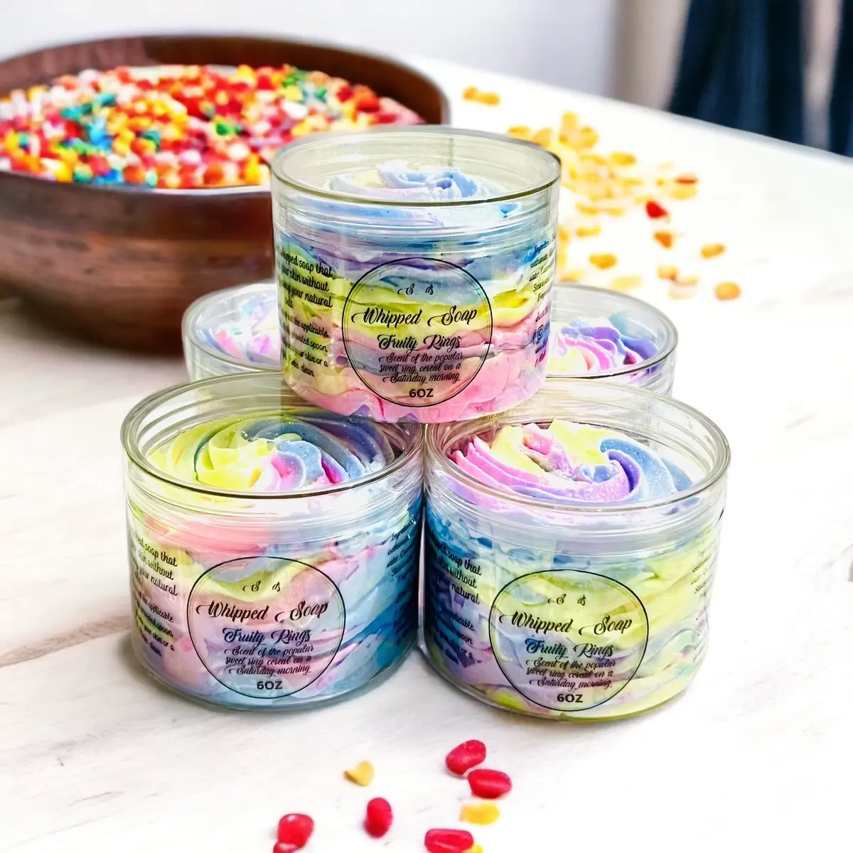 Fruity Rings Whipped Soap