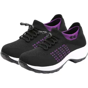 OrthowearShoesforWomen,FashionComfortwearOrthoShoesforWomenPlantarFasciitisComfortableAirCushionOrthoBreathableStretchCushionSneakerGirl