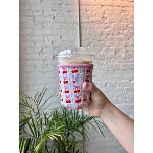 Coffee sleeve- Cherry
