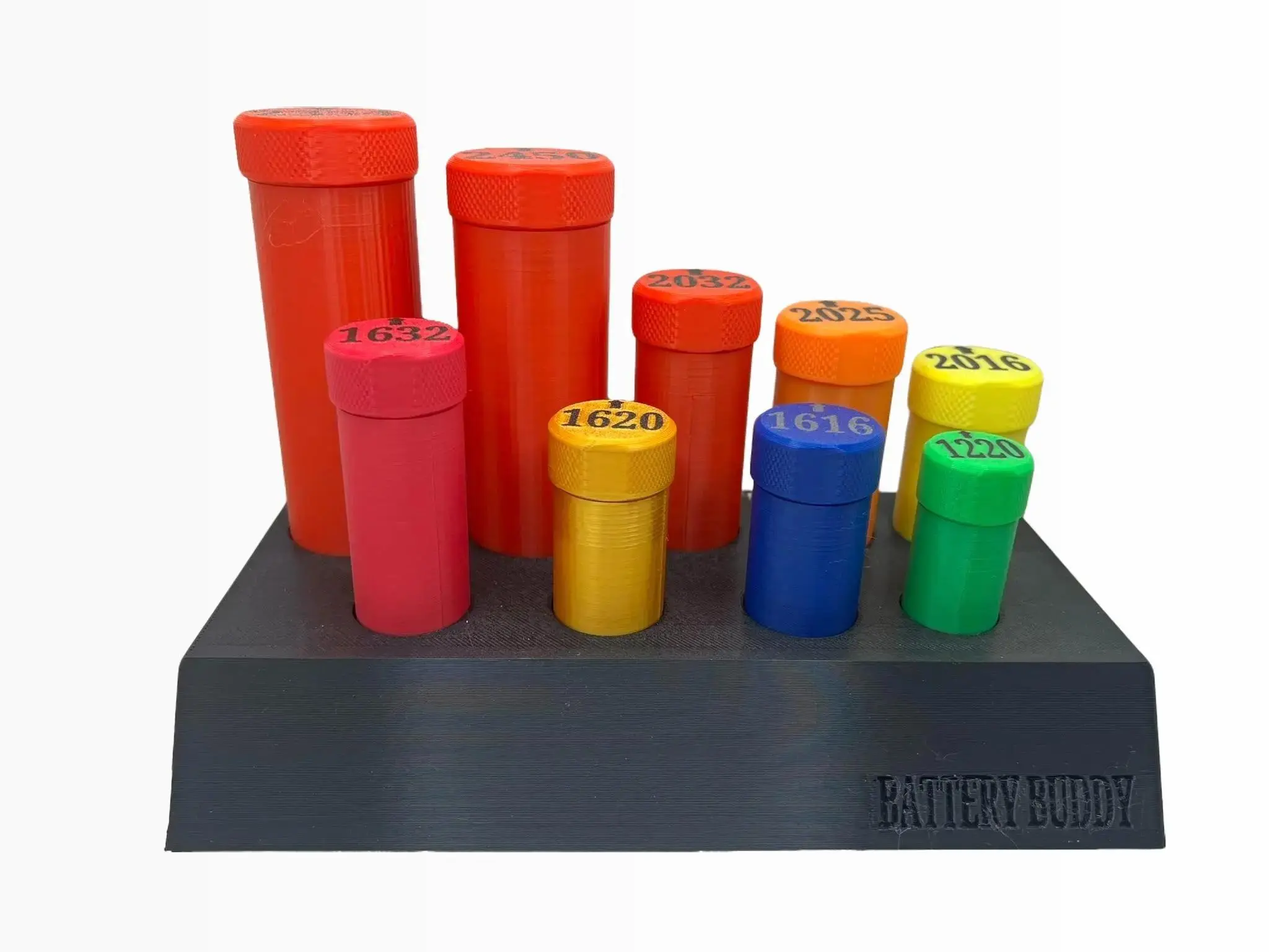 The Battery Buddy Coin Cell Battery Container Organiser