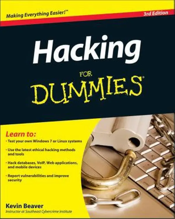 USED Book - Hacking for Dummies by Kevin Beaver (Paperback) - english