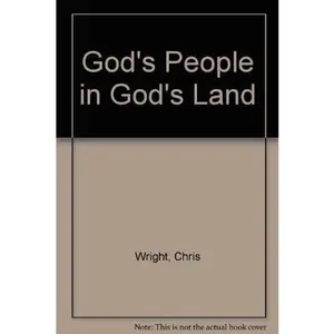 USED-God's People in God's Land by Christopher J. H. Wright (Paperback)