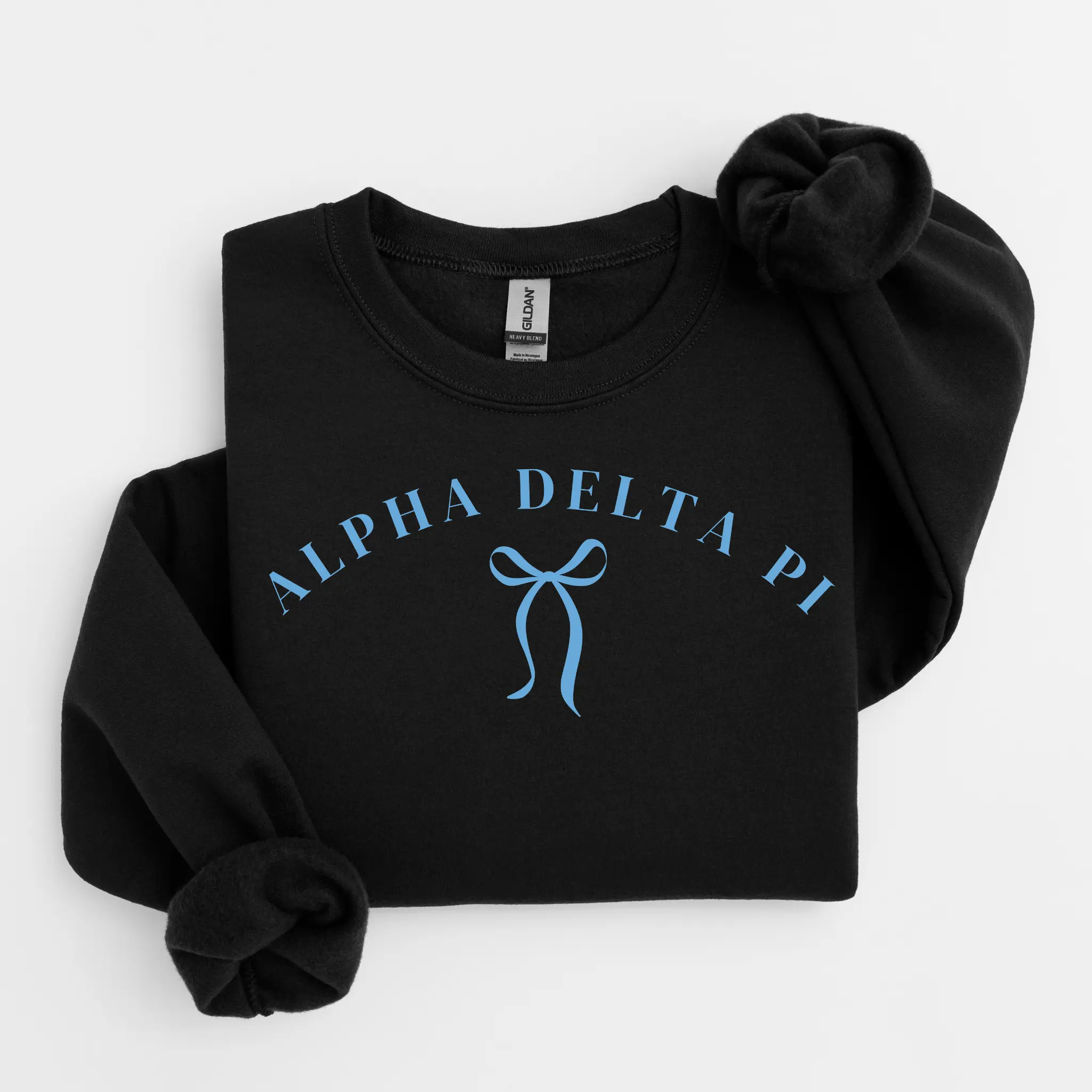 Alpha Delta Pi Blue Bow Sweater