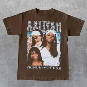 Princess of R&B Aaliyah unisex t-shirt for fans