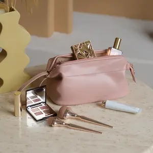 Large Capacity Cloud PU Cosmetic Bag