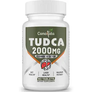 TUDCA Liver Supplements 2000mg - Strong Bile Salts Support Liver Detox & Cleanse - Liver and Gallbladder Health Formula-Easy to Swallow Tablets-30 Days Supply