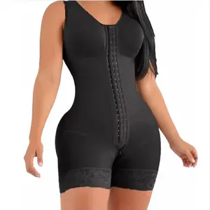 High Compression Fajas Colombiana Short Girdles With Brooches Bust For Daily And Post-Surgical Use Slimming Sheath Belly Women