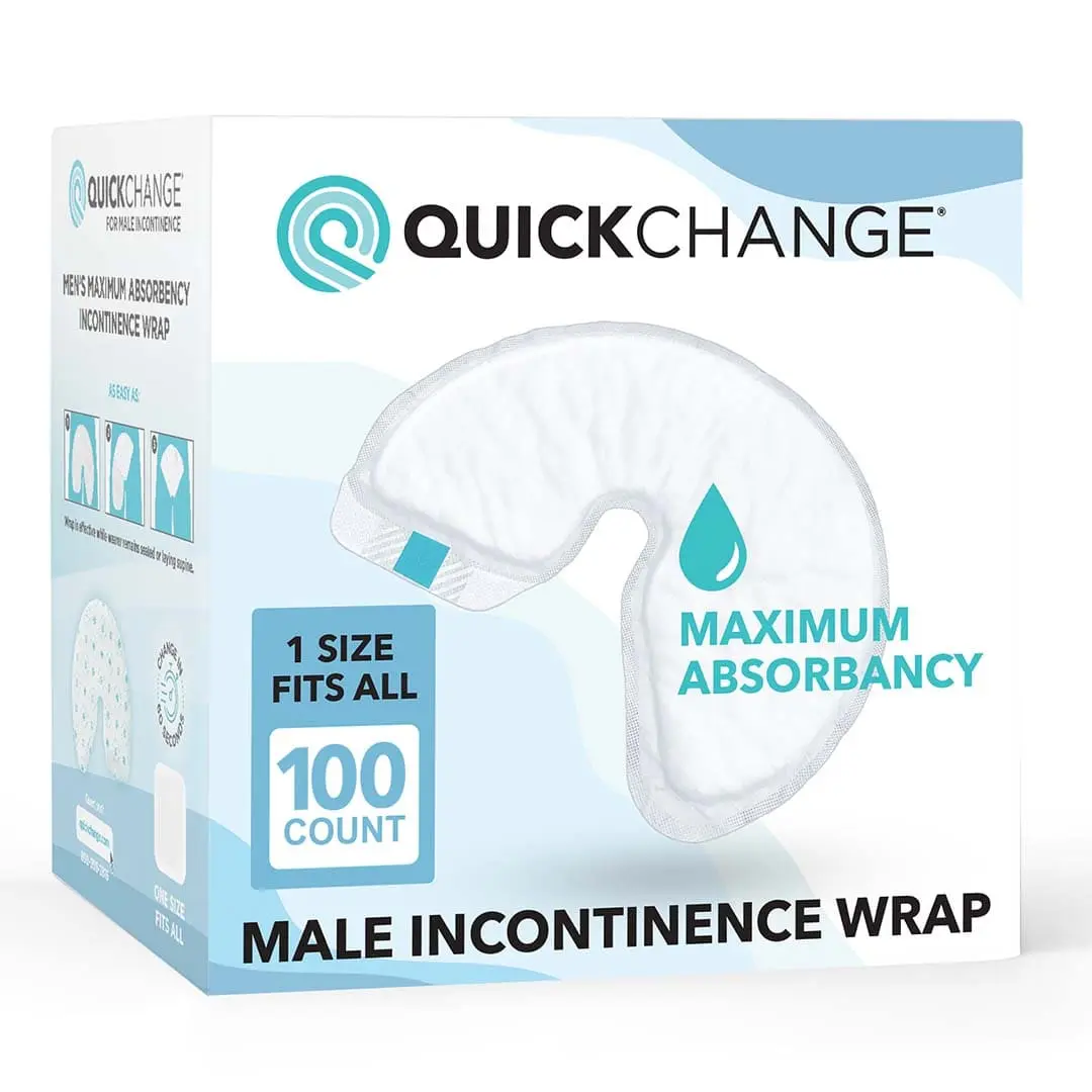 QuickChange Men's Incontinence Wrap | 100 Count