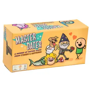 Cyanide & Happiness Master Dater - A Messed Up Dating Game with 300 Weird Interest Cards & 230 Head Body Cards for Guaranteed Awkwardness