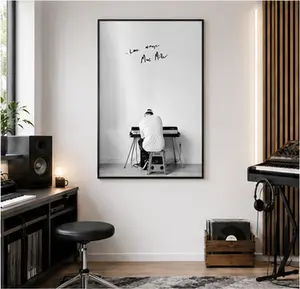 Mac Miller Poster – Love Always Black and White Wall Art Decoration Items Artistic