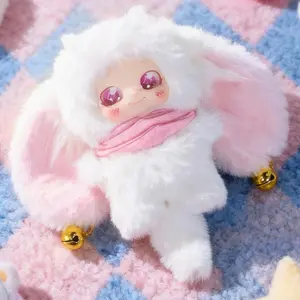 Baby Three Dragonling - Lucky Jingles Plush Blind Box，Bunny Plush Dolls，Soft Furry Collectibles，Backpack or clothing decoration,Blind bag