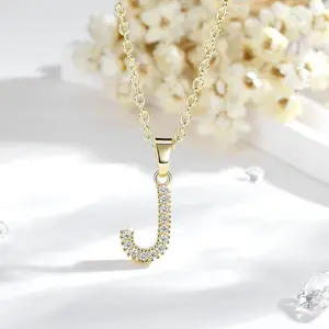 Initial "J" Pendant