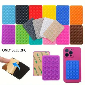 2-pack Of Silicone Octopus Suction Cup Holders | Non-slip, Self-adhesive Design | Multifunctional Portable Cellphone Holder | Perfect for Video and Selfies | Cell Phone Mount