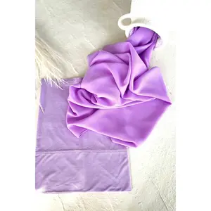 Bamboo Jersey Tube Undercap - Soft Lavender