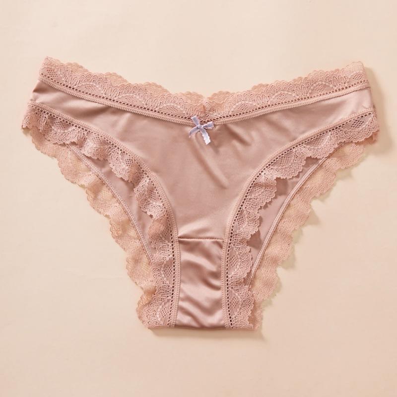 5 Pack Women Low Waist Mesh Lace Panties, Sexy Perspective Breathable Solid Briefs Soft Ladies Lingerie Underwear 5 Pack Women Low Waist Mesh Lace Panties, Sexy Perspective Breathable Solid Briefs Soft Ladies Lingerie Underwear