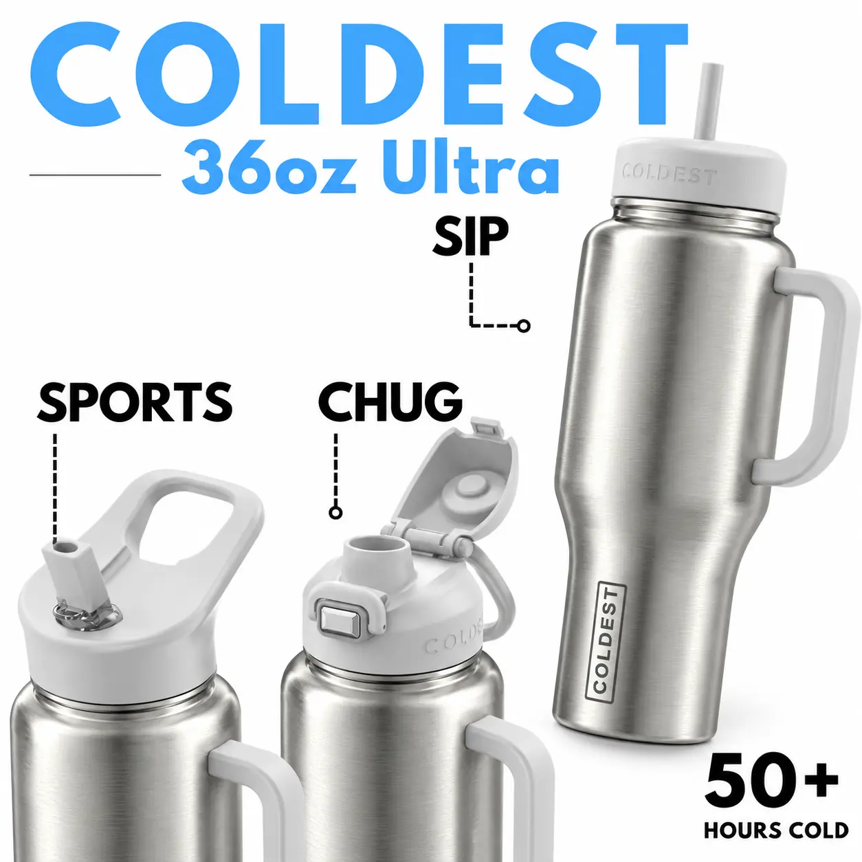 COLDEST 36oz Limitless Bottle Insulated