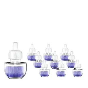 Plug in Scented Oil Refill, 10ct, Lavender & Chamomile, Air Freshener, Essential Oils, Eco Friendly Room Perfume