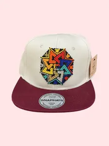 Beaded sun hat