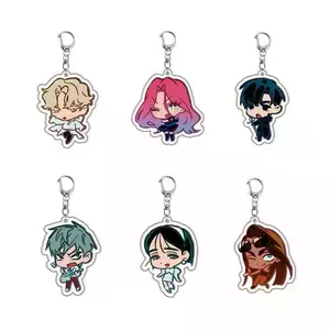 AlienStage Keychain - Cool Alien Stage Key Ring - Cute Characters, Kawaii Bag Charm for Keys, Backpack & Gifts, Collectible Fan Accessory, Aesthetic Game Merch!