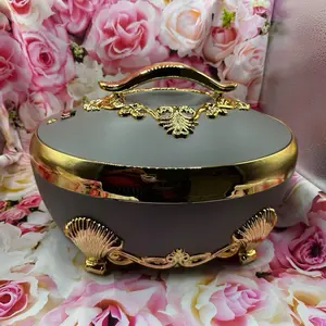 Elegant Luxury 6L Food Warmer with Gold Handle Sleek Design for Perfect Serving 1 Piece
