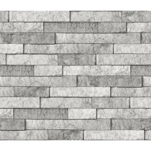 InHome NH3396 Grey Stone Peel & Stick Backsplash