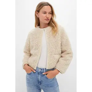 Cream Sherpa Cameron Jacket