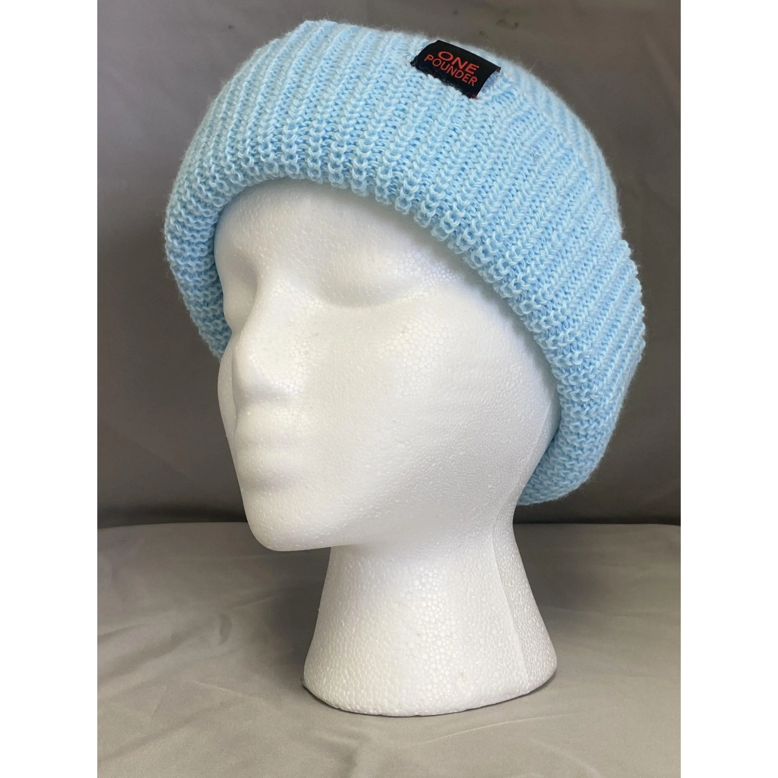 LOFTY RIB -BABY BLUE BEANIE (BN10)
