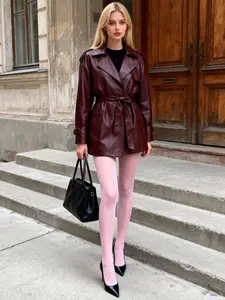 Women's Soft Sheer Casual Leggings, Stretchy Tights for Spring Summer, Womenswear Comfortable Opaque Pantyhose, Durable Non-Snag Elastic Stockings
