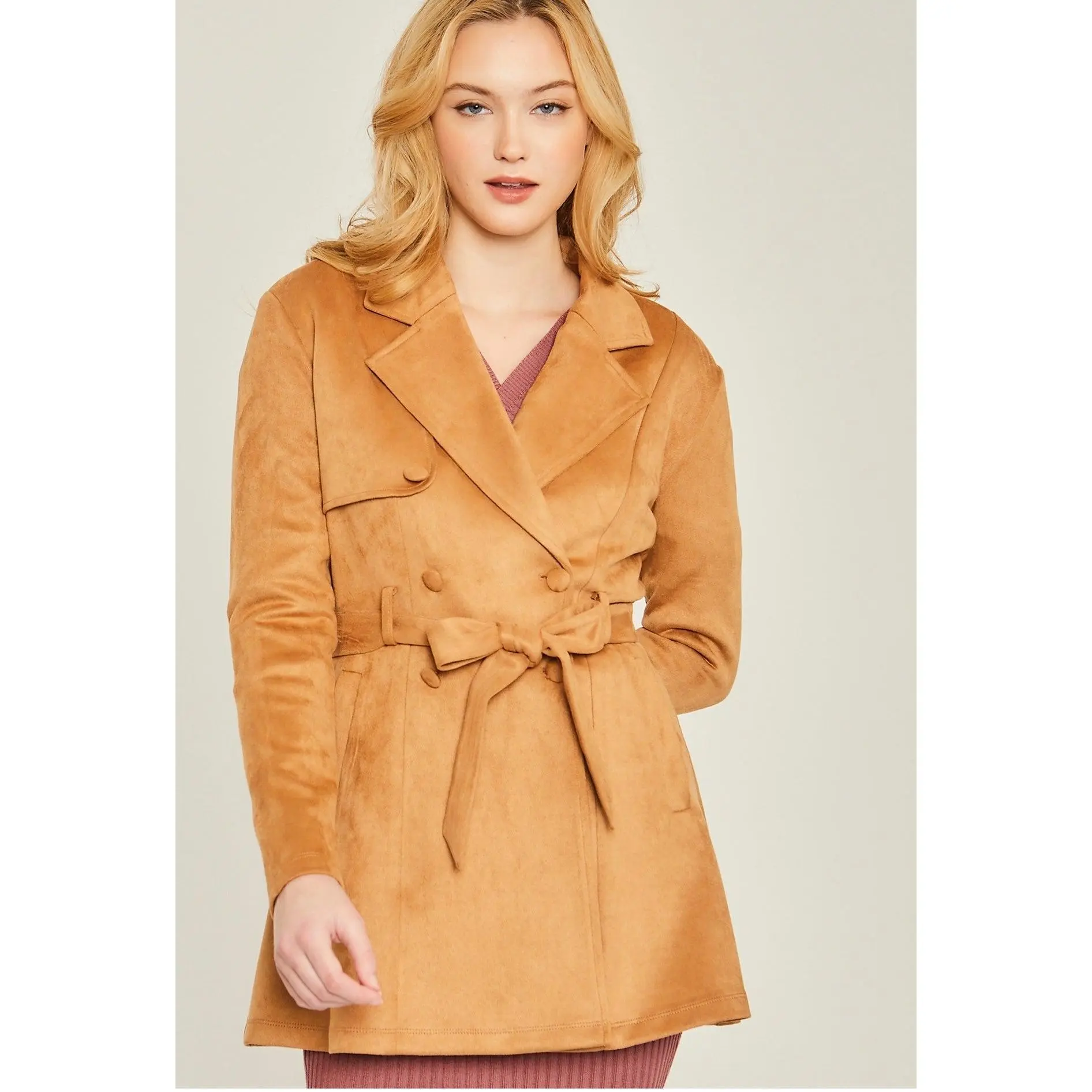 Feeling Classy Trench Coat (Camel)