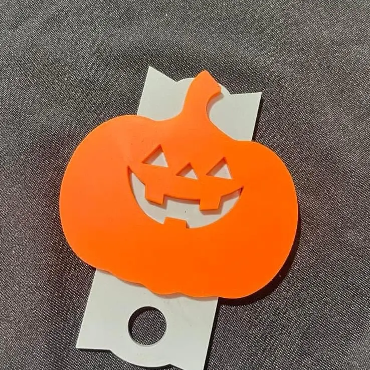 Halloween cup toppers
