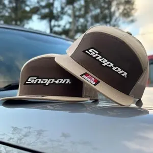 [5 Styles] Snap-on Old School Embroidered Trucker hats - Unisex Fitted Baseball Cap, Casual Style for Any Occasion