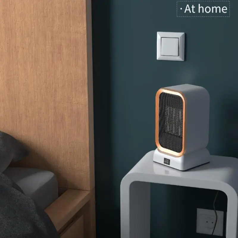 Portable Space Heater, 1000W High Efficiency Energy Efficient Mini Heater with Timer Function & Automatic Shutdown, Suitable for Home & Office Indoor