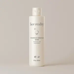 Face Reality Moisture Balance Toner - Hydrates and Replenishes Skin - 6 fl oz / 180 ml Bottle