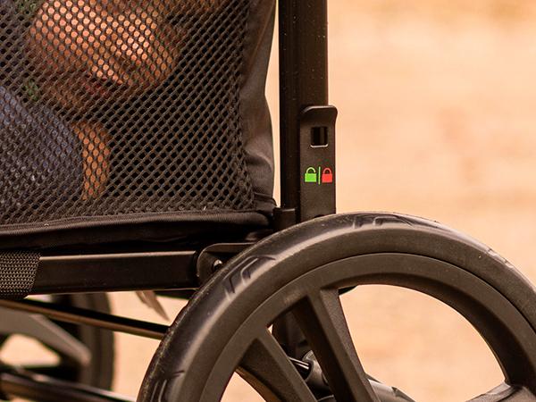 HARPPA Foldable 2 Seater Baby Stroller Wagon with Canopy & Mosquito Net, Stroller with Cup Holders & Stroage, All-Terrain Wheels, Adjustable Handle, For Outdoor & Beach, Baby Items