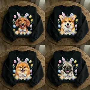 Cusdom Dog - 1 Side Sweatshirt