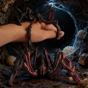 2PCS 3D Printed Articulated Leg Joints Spider Desktop Ornament