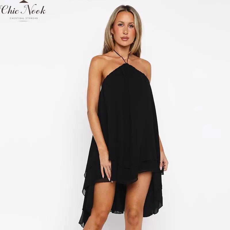 vintage halter mini dress Vintage 70s halter mini dress – The Wild Rose Vintage main image 1