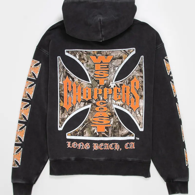 WEST COAST CHOPPERS Camo Fill Mens Hoodie