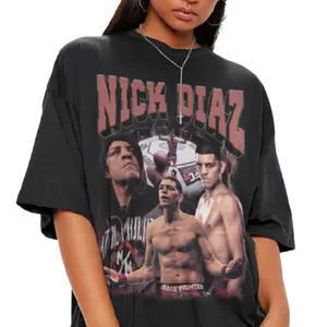 Vintage Nick Diaz shirt graphic designs 90s T-Shirt unisex adult tee