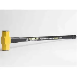 212 MAIN ABC Hammers PRO836S 8 lbs Steel Head Hammer, 36 in. Steel-Reinforced Rubberized Handle, DIY Tools