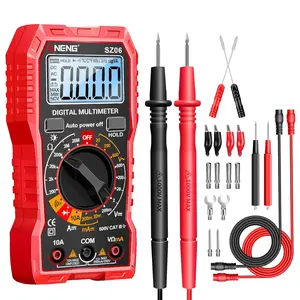 ANENG Digital Multimeter Tester SZ06 Measures AC/DC Voltage DC Current Ohm Resistance Diodes Buzzer Portable Handheld Electrical Tools with LCD Display