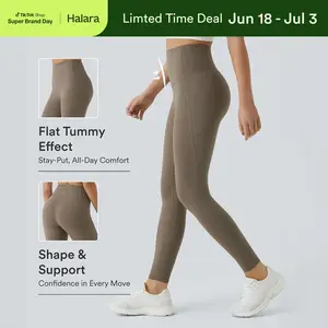 Halara UltraSculpt High Waisted Tummy Control Pocket Shaping Training Leggings #SwimWeek