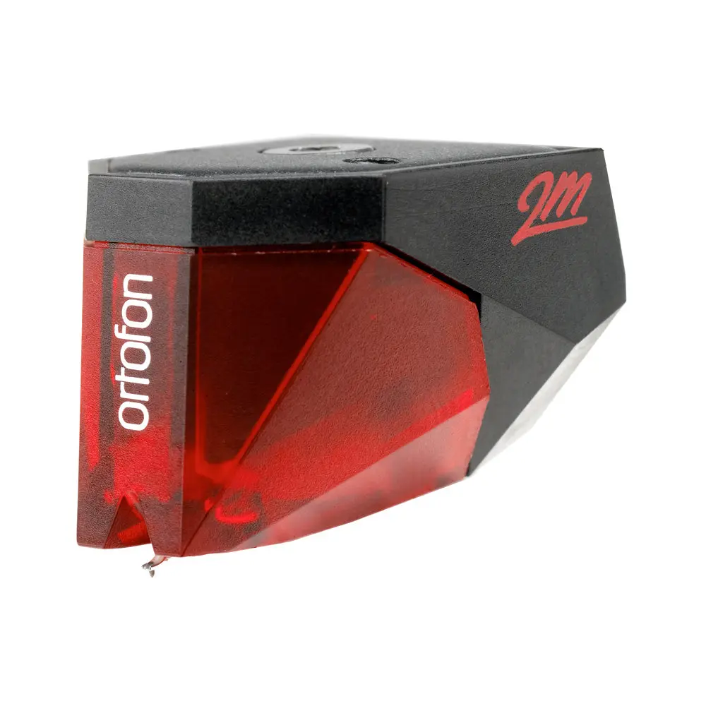 Ortofon 2M Red MM Turntable Cartridge with Audiophile Stylus and Cantilever for Vinyl Record Players