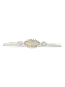 Sterling Silver Karina CZ Mother of Pearl Ring Sterling Silver Karina CZ Mother of Pearl Ring