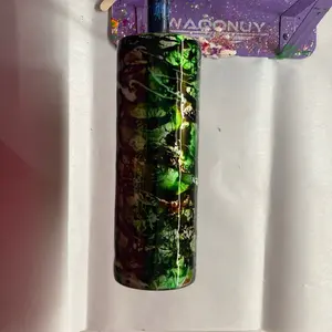 20oz Camo DIY Tumbler - Customizable Drinkware with Camouflage Design for Personalized Use