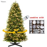 PE Fir Tree w/ ball-80ct