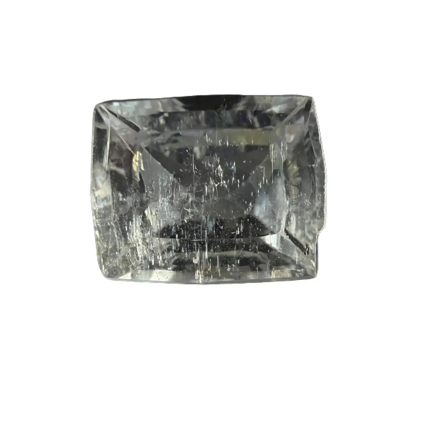 Believed Natural White Topaz 8 ct – Rectangular Cushion Cut, Included Loose Gemstone