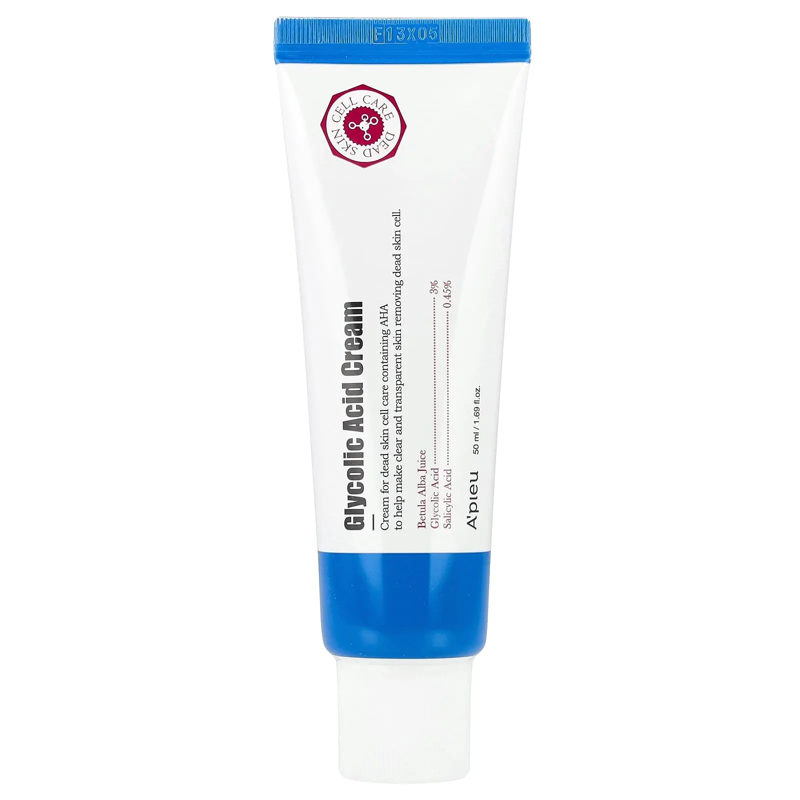 A'Pieu Glycolic Acid Cream, 1.69 fl oz (50 ml)