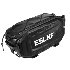 Hard Shell Bike Bag | 17L Waterproof Storage for MTB & Road Large Capacity Bike Rack Bag | Waterproof Hard Shell for All Rides bicycle